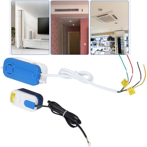 Pompe de relevage de condensats de type mini split AC110-240V 3W, pompe de drainage silencieuse pour climatiseur, 40 L/h, avec réservoir d'eau de 60 ml, pompe de relevage automatique de condensats pou (1/5)