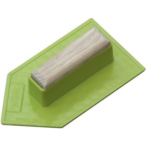 SOFOP TALIAPLAST - taloche abs verte 14x8cm pointue - 14 x 8 cm