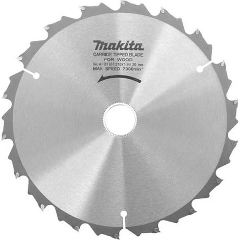 Makita A-81767 Lame De Scie Circulaire Standard TCT 210x30mm 18T Bois