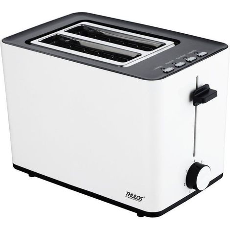 Tostador Eléctrico de Doble Ranura 800W Tostado Uniforme para 2 Rebanadas  Oferta exclusiva
