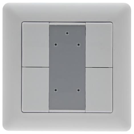 PB4-KNX-ST module 4 boutons poussoir pour KNX LUXOMATnet 93174 (1/2)