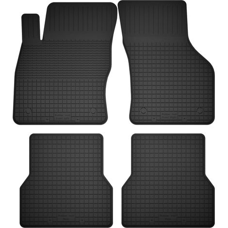 Alfombrillas de goma para coche, juego de 4, universales para: Fiat 500X II crossover (2018-) (1/5)