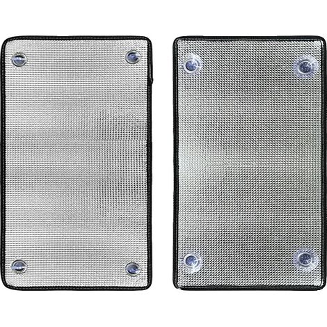 Film de fenêtre anti-éblouissement, protection UV, isolation thermique, Feuille d'aluminium, 50x50CM (1/2)