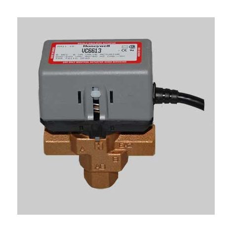 VALVOLA DI ZONA PER ACQUA CALDA SANITARIA 3 VIE  3/4 kvs 7,0 micro SPDT     HONEYWELL