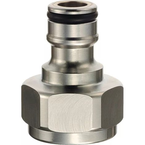 EMBOUT TARAUDE 1/2 FEMELLE LAITON CHROME