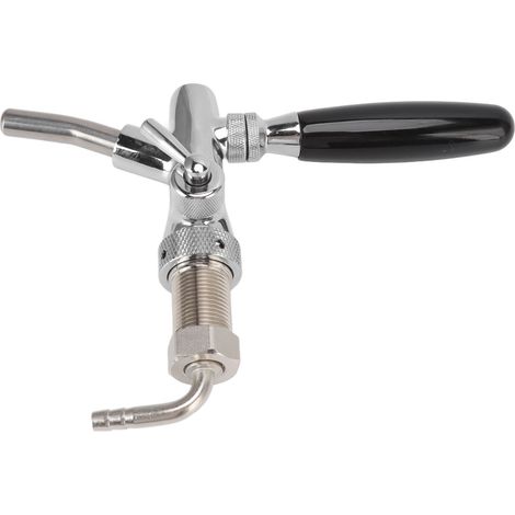 Robinet de tirage de bière G5/8 en acier inoxydable 304, distributeur de bière pression, outil de contrôle du débit pour bar