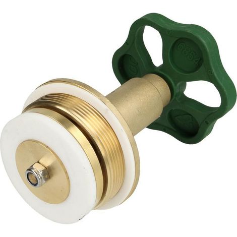 Tête pour soupape à passage direct 2 1/2" avec broche non montante