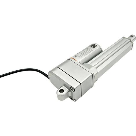 TRU COMPONENTS Vérin électrique TC12-100-500 POT TC-14973288 Longueur de course 100 mm Puissance de poussée 500 N 12 V/ (1/4)