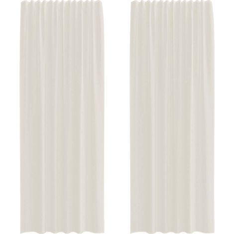 Maison Exclusive - Cortinas de gasa con bolsillos para varillas 2