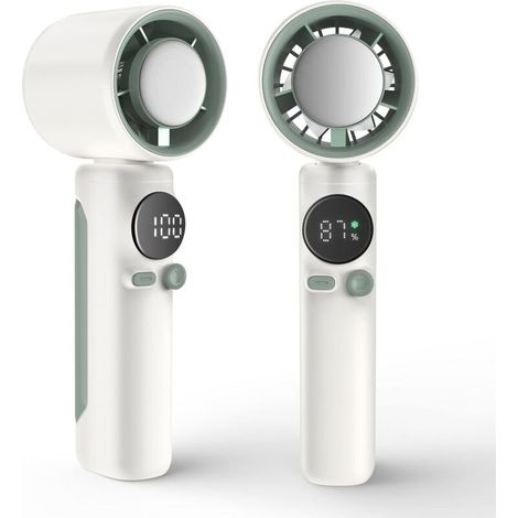 Tragbarer Turboventilator mit 4000-mAh-Akku und 100 Kühlstufen für Reisen und den Einsatz im Freien
