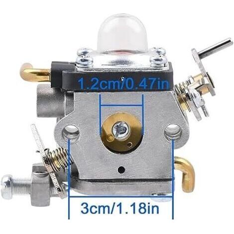 Carburateur pour 523012401 596658301 Husqvarna 122HD45 122HD60 Carb de tondeuse