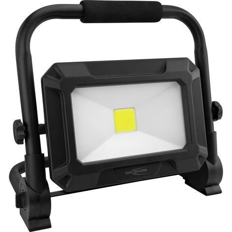 ANSMANN Projecteur à LED compatible avec les packs de batteries 18V, y compris 3 adaptateurs, 50W (1/5)