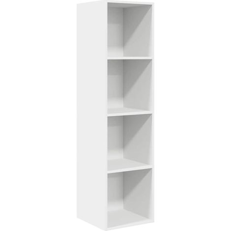 Meuble TV mural, Étagère TV, Meuble de Salon, Blanc 37x37x142, 5 cm Aggloméré OIB5520E (1/5)