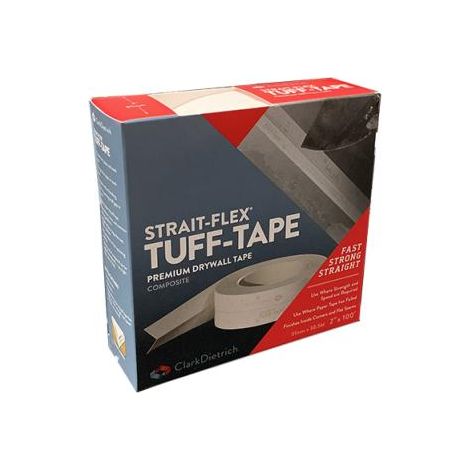 Bande à joint indéchirable 5 cm x 30,5 m – Résistance 4 fois supérieure à la bande papier – Étanchéité pour cuisines et salles de bain
