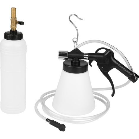 Kit de purge de liquide de frein pneumatique pour voiture, pompe à huile, kit d'outils pour le remplacement du liquide de frein. (1/5)