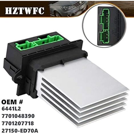 Heizungslüfter-Steuermodul für Citroën C2 C5, Heizungslüftermotor-Widerstandssatz (1/4)
