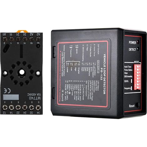 Détecteur de Boucle à Canal, Système de Détection de Boucle de Véhicule 220 V pour Le Parking (1/5)