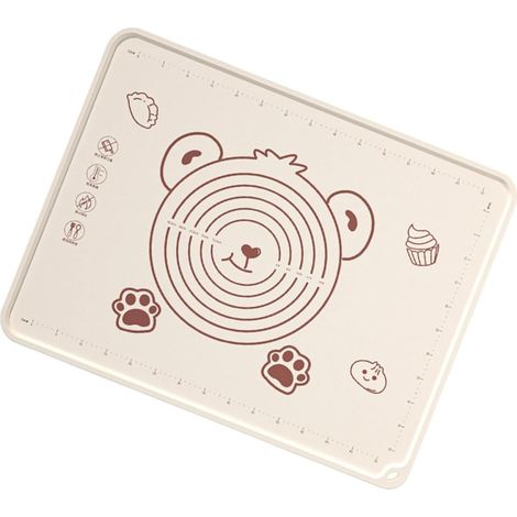 Tappetino in silicone per impastare, antiaderente, facile da pulire. (1/5)