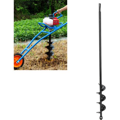 Foreuse de sol manuelle pour plantation, outil de forage et de terrassement 445cm (1/5)