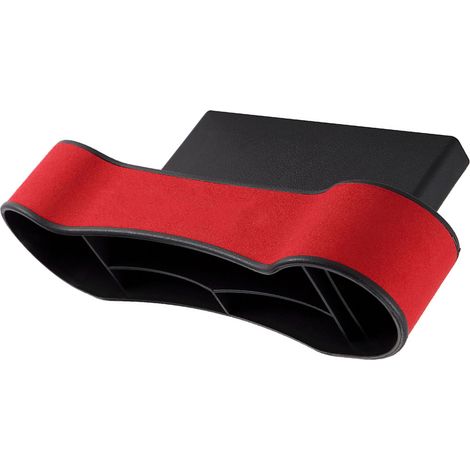 Boîte de rangement de poche pour siège auto, décoration intérieure pour BMW Série 3, X1, X2, X3 et X5 (rouge) (1/5)