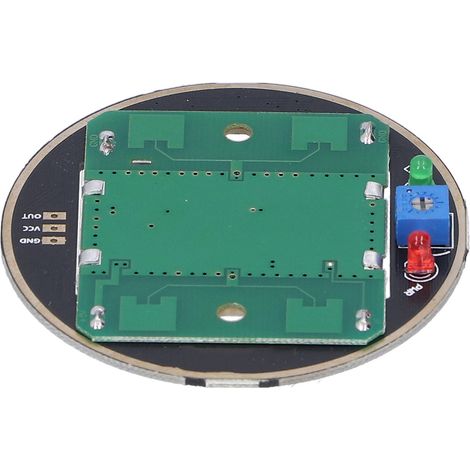 Module radar à induction micro-ondes sans fil HB100, capteur de mouvement 10,525 GHz, portée 2-16 m (1/5)