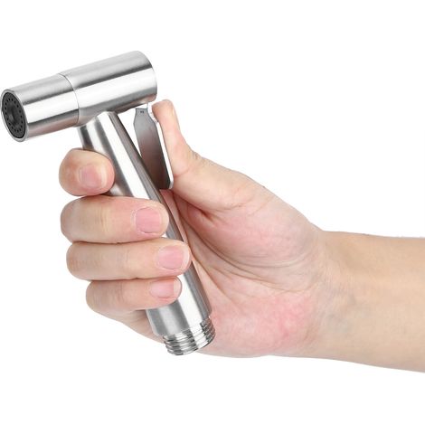 Douchette de toilette G1/2 avec mini-douche à main en acier inoxydable pour pommeau de douche de salle de bain (1/5)