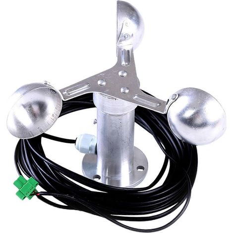 Capteur de vitesse du vent/anémomètre/moniteur de vitesse du vent, adapté aux centrales électriques et aux serres. (1/3)