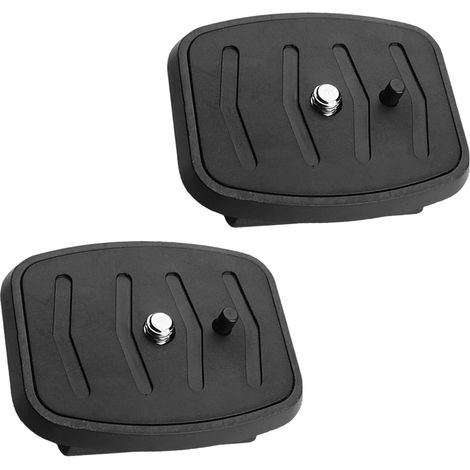 Plaques à Dégagement Rapide Adaptateur de 43 Mm pour Trépied Lot de 2 Accessoires pour Appareil Photo Compatible Trépieds Professionnels (1/5)