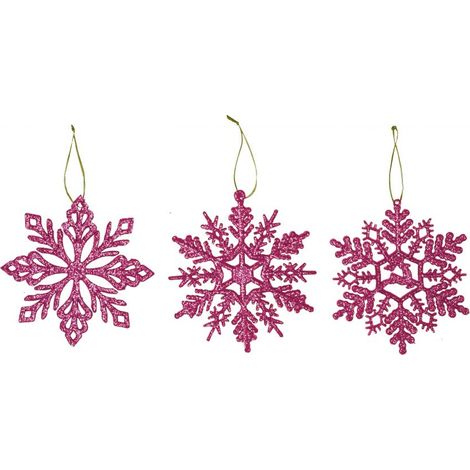 ADDOBBO FIOCCO GLITTER MAGENTA 10 CM PREZZO CAD UNO INDICARE LA PREFERENZA