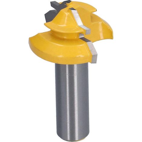 1/2-Zoll-Schaft-Fräser 45° Holzbearbeitungsfräser für Schranktüren und Schubladen CNC-Handwerkzeug 1-3/8 Zoll