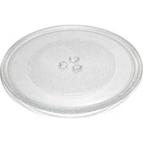 Plateau en verre 255mm 3517203600 – Compatible four micro-ondes DAEWOO, BEKO, MORA, MOULINEX, PANASONIC – Accessoire de cuisson