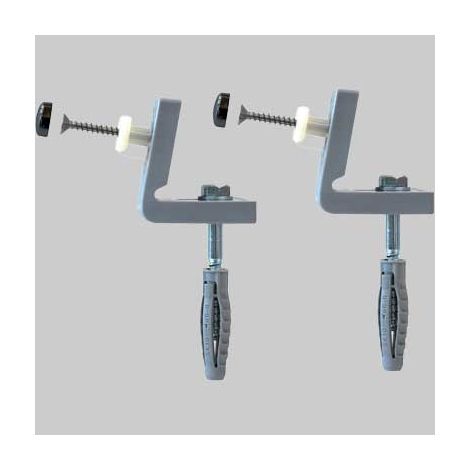 FISSAGGIO IN NYLON LATERALI PER VASI E BIDET WB5N  7x65     FISCHER