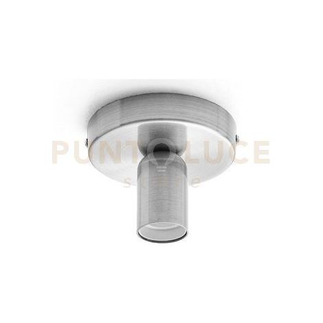 GSOP05- PLAFONIERA PIU ACCESSORI PORTALAMPADA ATTACCO E27 NICKEL