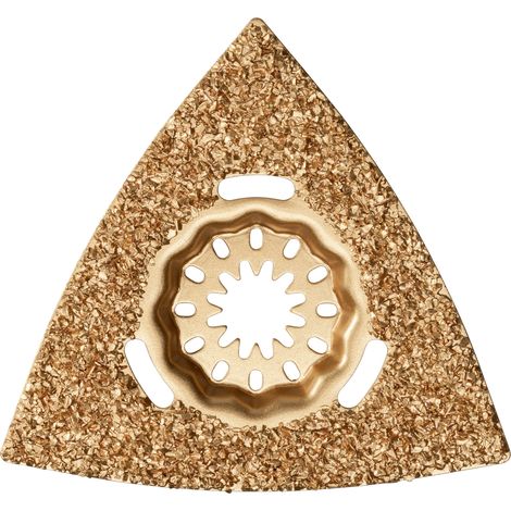 FEIN 3-Eck Hartmetall-Raspel Starlock Kantenlänge 80mm