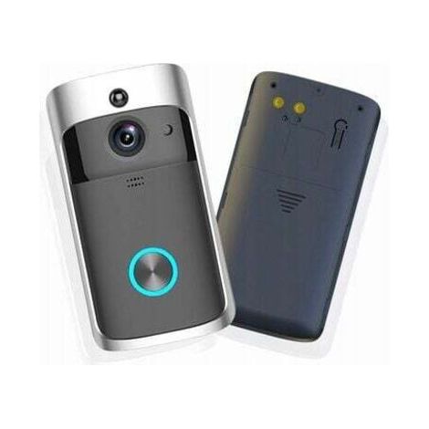 Interphone vidéo avec sonnette, caméra intelligente, sans fil, HD 1080P, détection de mouvement, conversation bidirectionnelle, contrôle par application, Onshop (1/4)