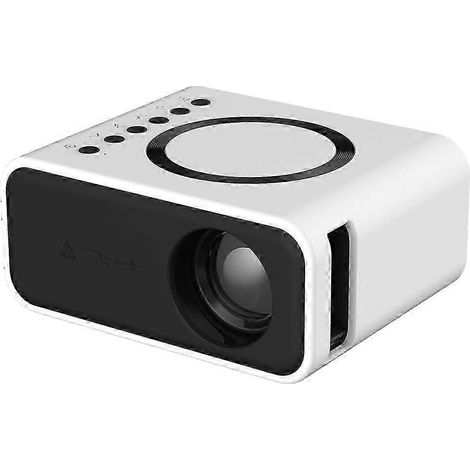 Mini projecteur WiFi YT300, projecteur LED 320x240, home cinéma portable, synchronisation sans fil USB, compatible avec les écrans jusqu'à 1080p (prise US). (1/5)
