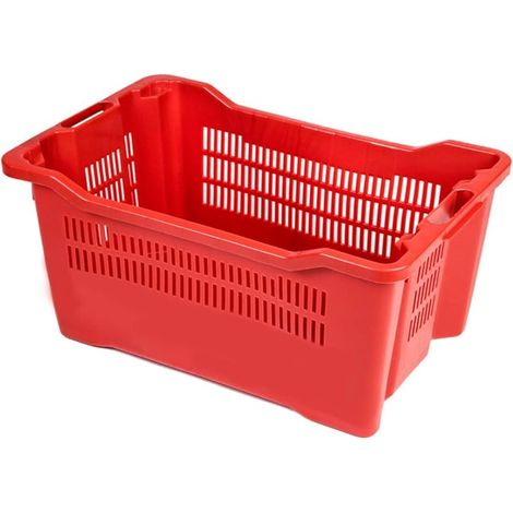 Cassetta agricola in polietilene fondo chiuso 40 litri impilabile per frutta e verdura Agricol (1/4)