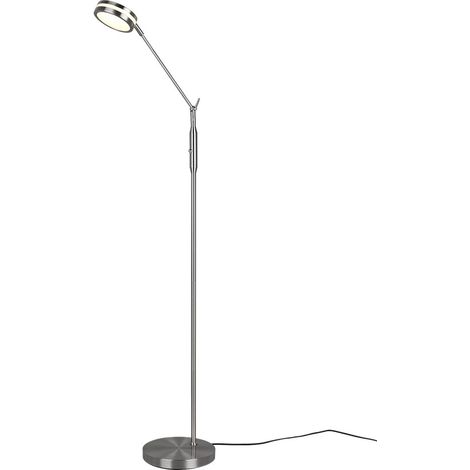 Lampada terra Trio Franklin argento LED 6W dimmer tattile (1/5)