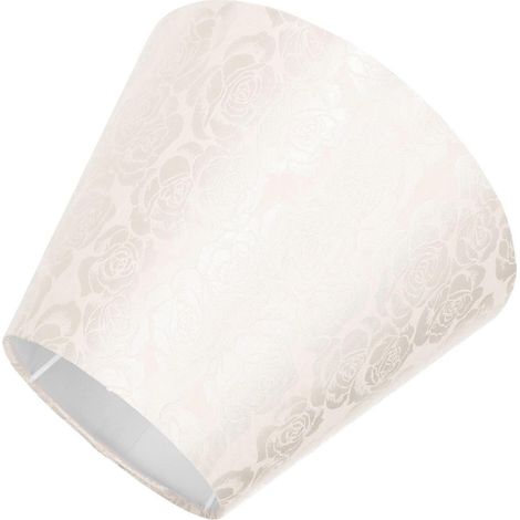 Abat-jour en tissu jacquard pour lampe de bureau, couleur jaune chrysanthème - Robuste et pratique (1/5)