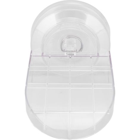 Transparente, an der Wand montierte Duschfußstütze aus ABS für sicheres Rasieren der Beine und bequeme Balance. (1/5)
