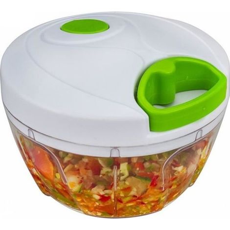 Ustensiles de Cuisine Shredder Hachoir à Légumes Hachoir Manuel Vert (1/4)