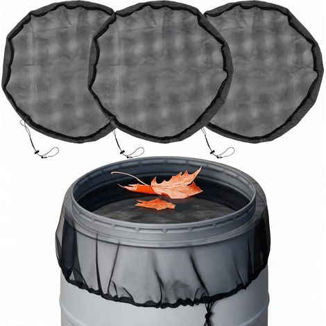 Lot 3 Filets Protection Citerne 100 cm Anti Feuilles Récupérateur Eau (1/4)