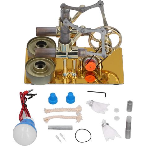 Stirlingmotor-Lehrspielzeug-Stromgenerator