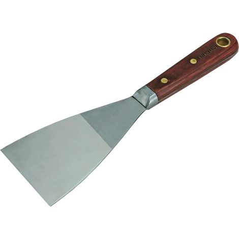 Stainless Steel Bird Table Scraper 64mm with Wooden Handle