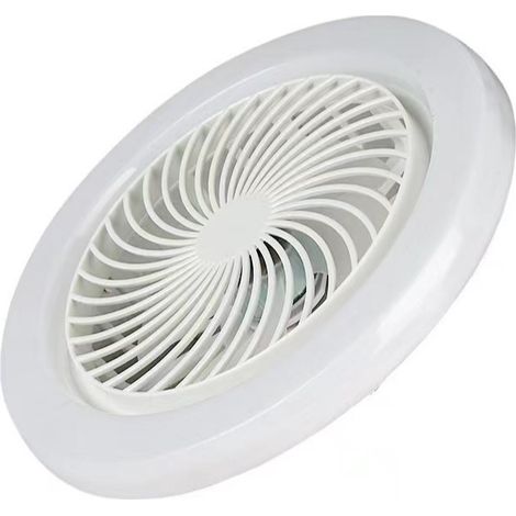 Ventilador de techo silencioso multifuncional con iluminación integrada, base de rosca E27, apto para uso doméstico. (1/5)