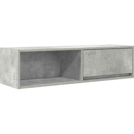 vidaXL Mobile TV Grigio Cemento 100x31x25,5 cm Legno Multistrato (1/5)