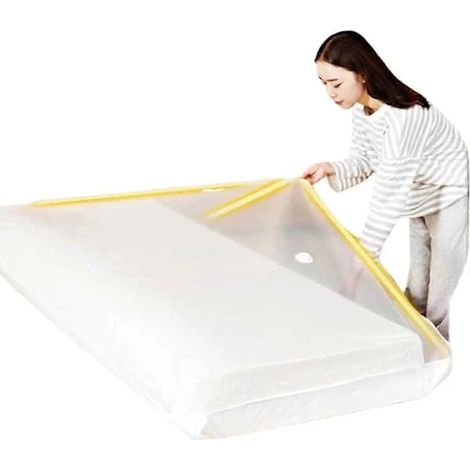 Filiyano – sac de rangement sous – Grand sac de rangement sous vide pour matelas et vêtements, 220 x 100 cm. Sac de matelas sous vide, idéal pour le (1/5)