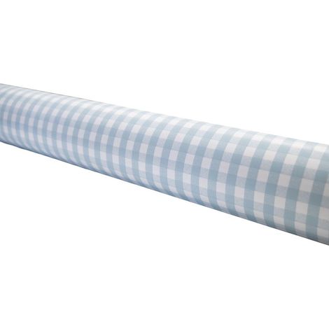 COFAN rollo de mantel antimanchas cuadros azules 1,40 x 20 m (1/4)