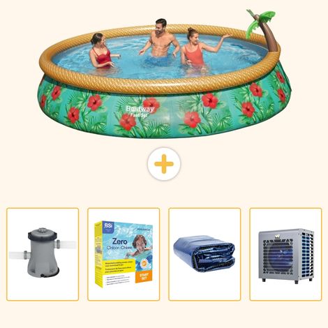 Bestway Bestway Fast Set Ronde - 457x84 cm - 5-pièces S331 (1/5)