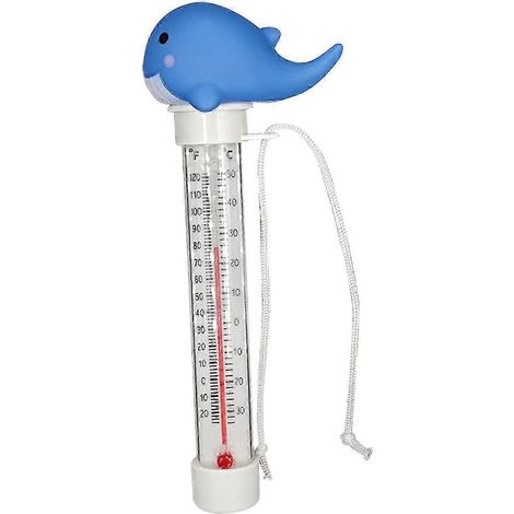Système de mesure de température pour piscines, bassins à poissons, étangs de baignade et spas.-Blue (1/5)